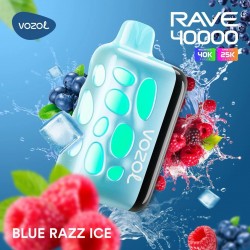 Vozol Rave 40000 Blue Razz Ice Vozol Rave 40000 Blue Razz Ice
